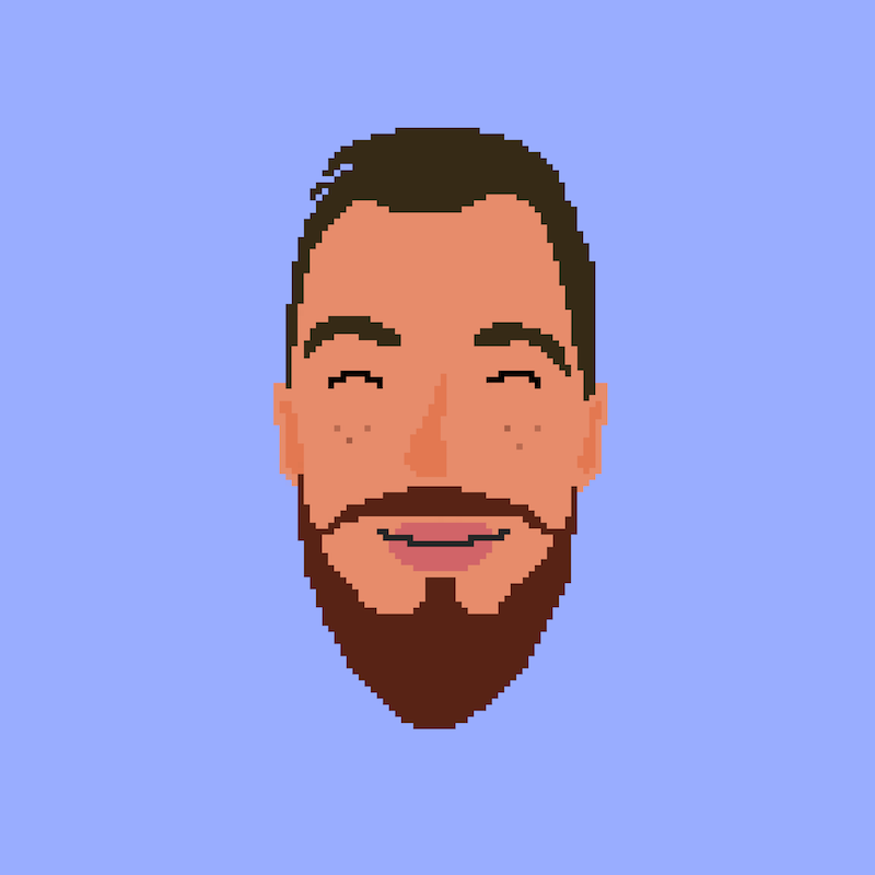 Pixel Art Self-Portrait