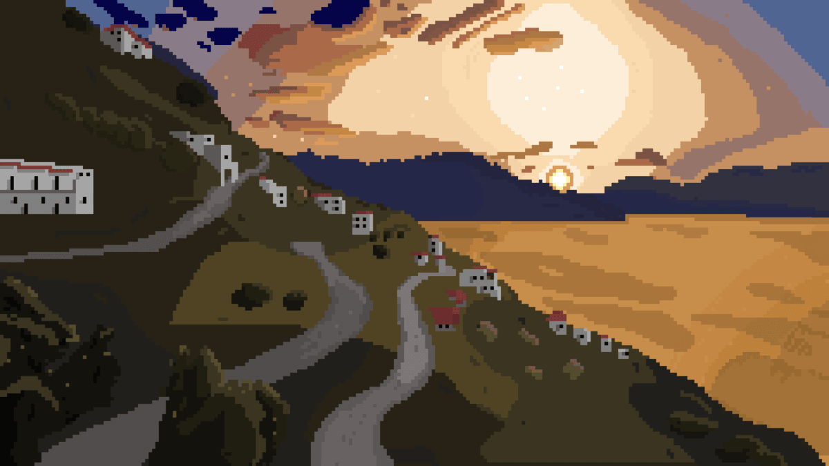 Pixel Art Cityscape